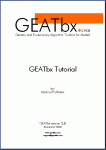 GEATbx Tutorial cover